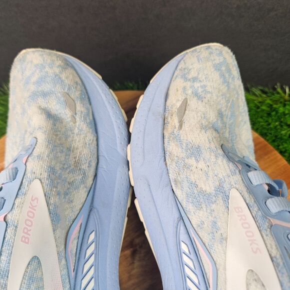 Brooks Adrenaline GTS 23 Shoes Womens Size 8 Blue Pink Athletic Running Sneakers - Picture 12 of 16
